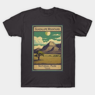 Guadalupe Mountains National Park Travel Poster T-Shirt